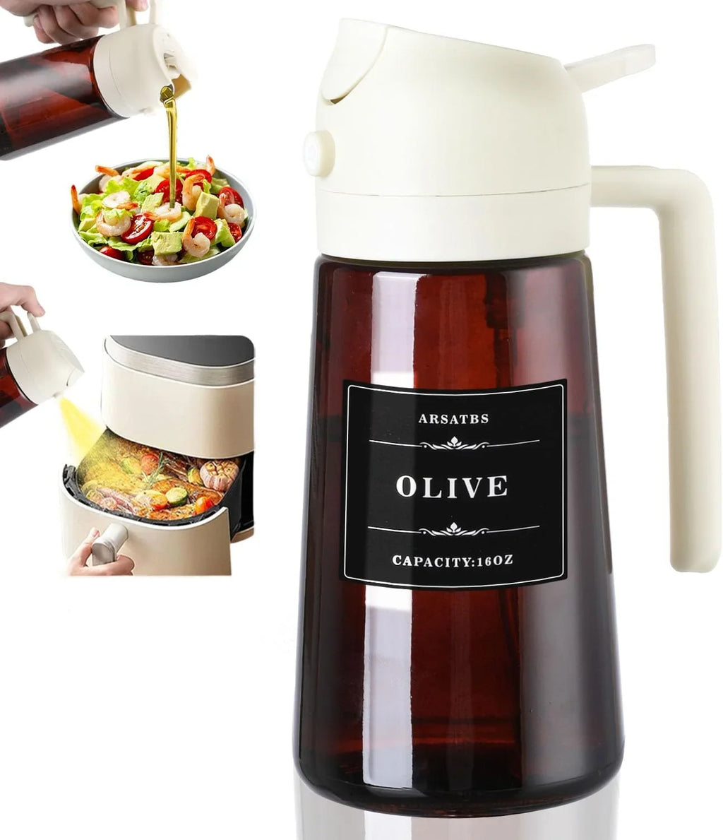 2-in-1 Glass Oil Dispenser & Sprayer - product view 7