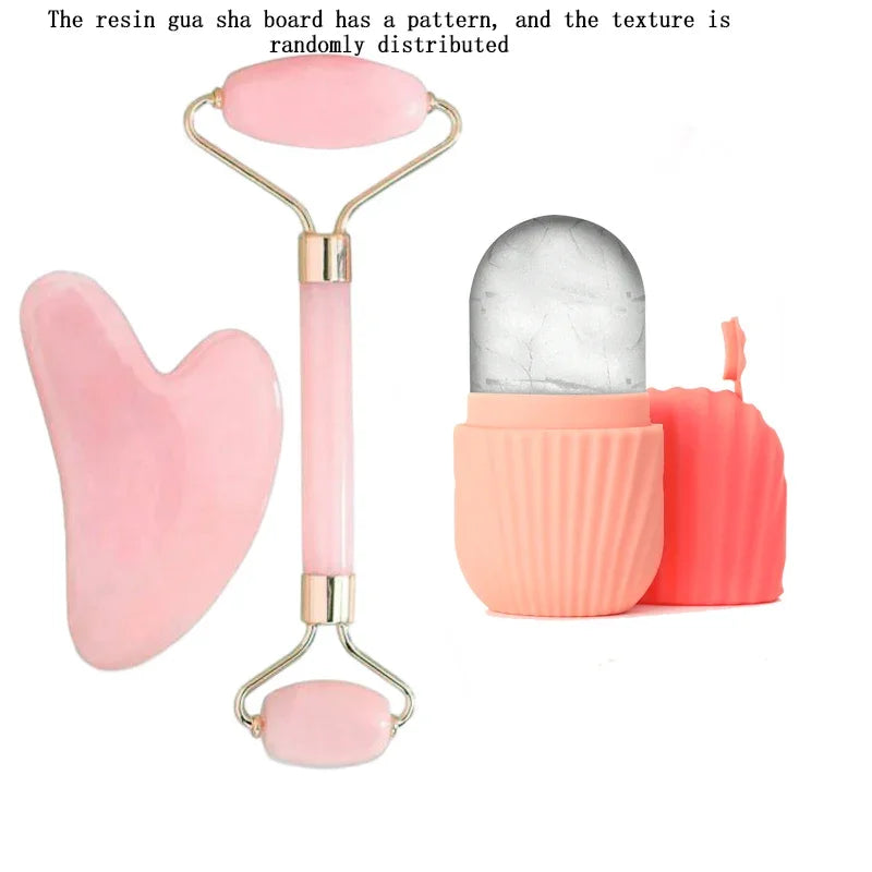 Set rolă cu gheață și gua sha pentru față