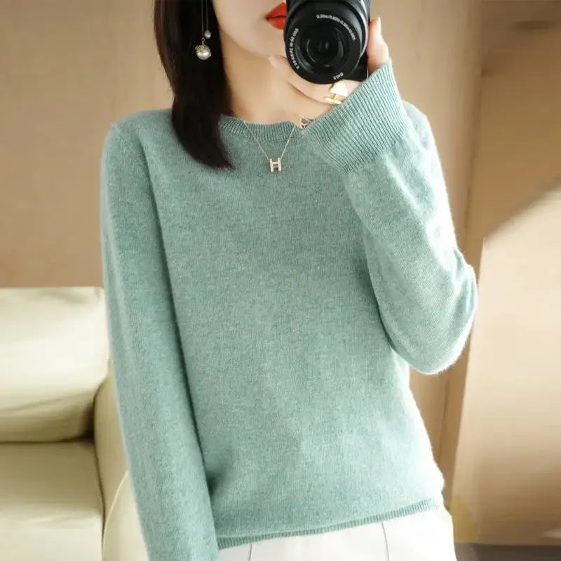 Women's Long-Sleeve Knit Sweater - product image 2