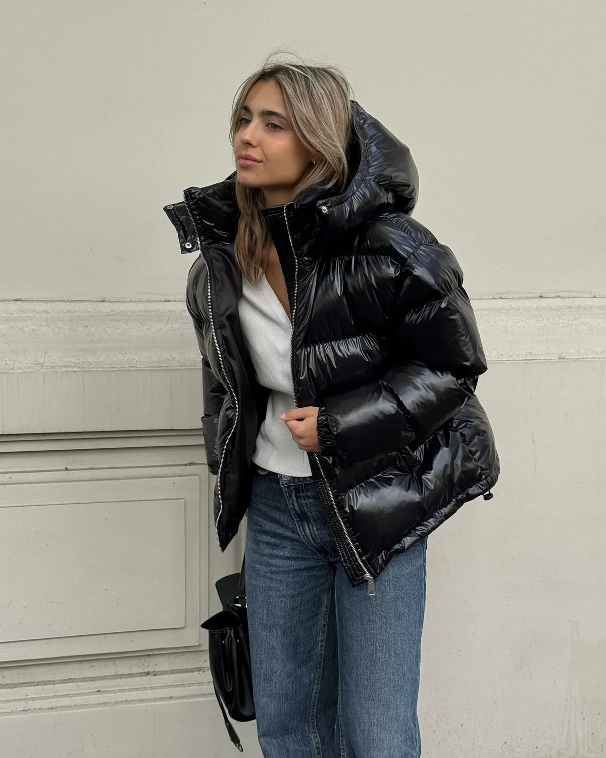 Women's Reflective Hooded Padded Jacket - product image 8