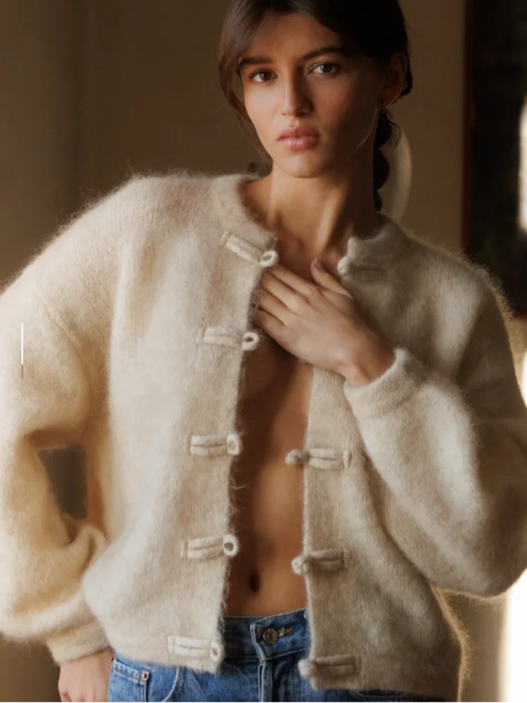 Women's Solid Knit Cardigan - product image 3