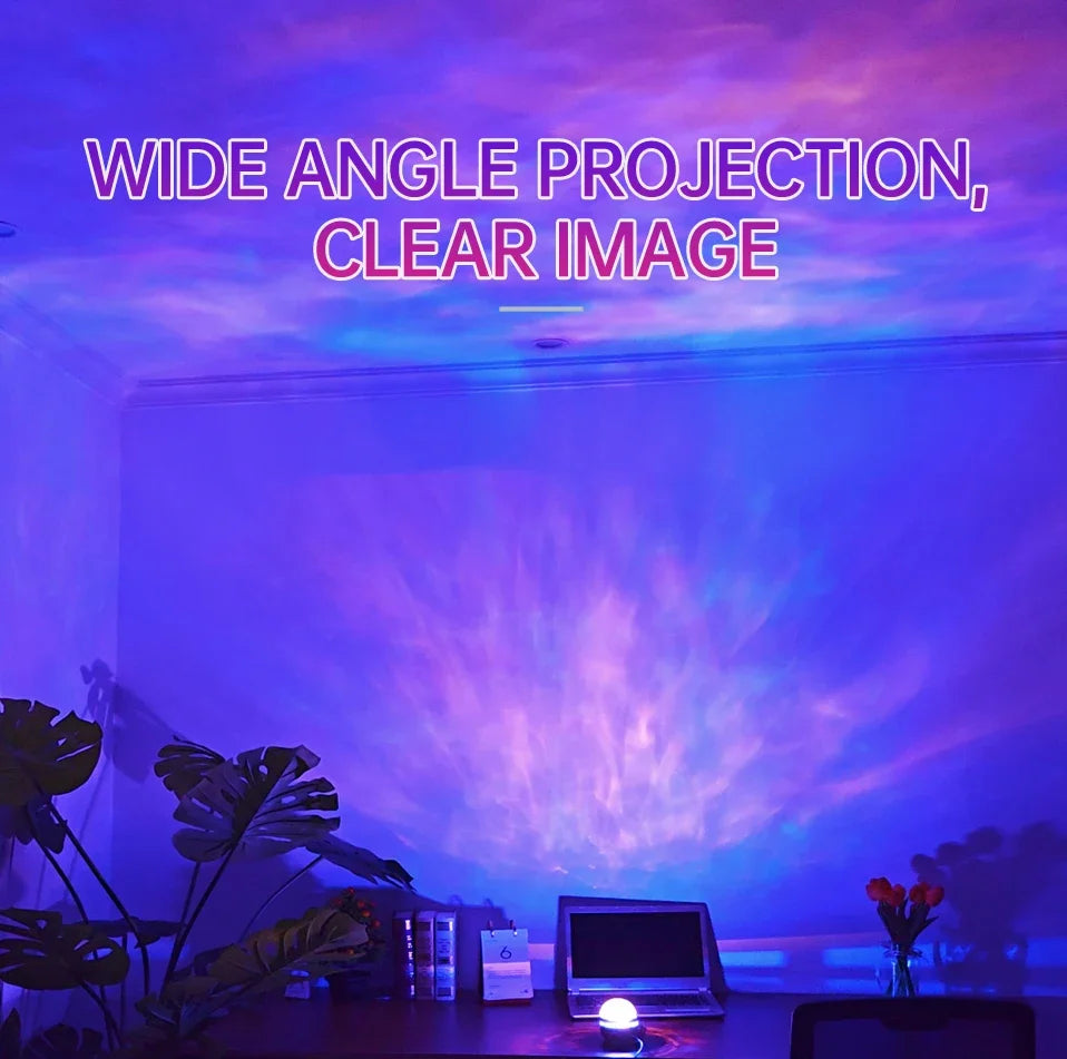 LED Aurora & Starry Sky Projector