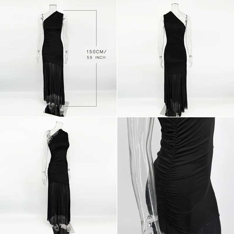 Women's Off-Shoulder Sheer Maxi Dress - product image 2
