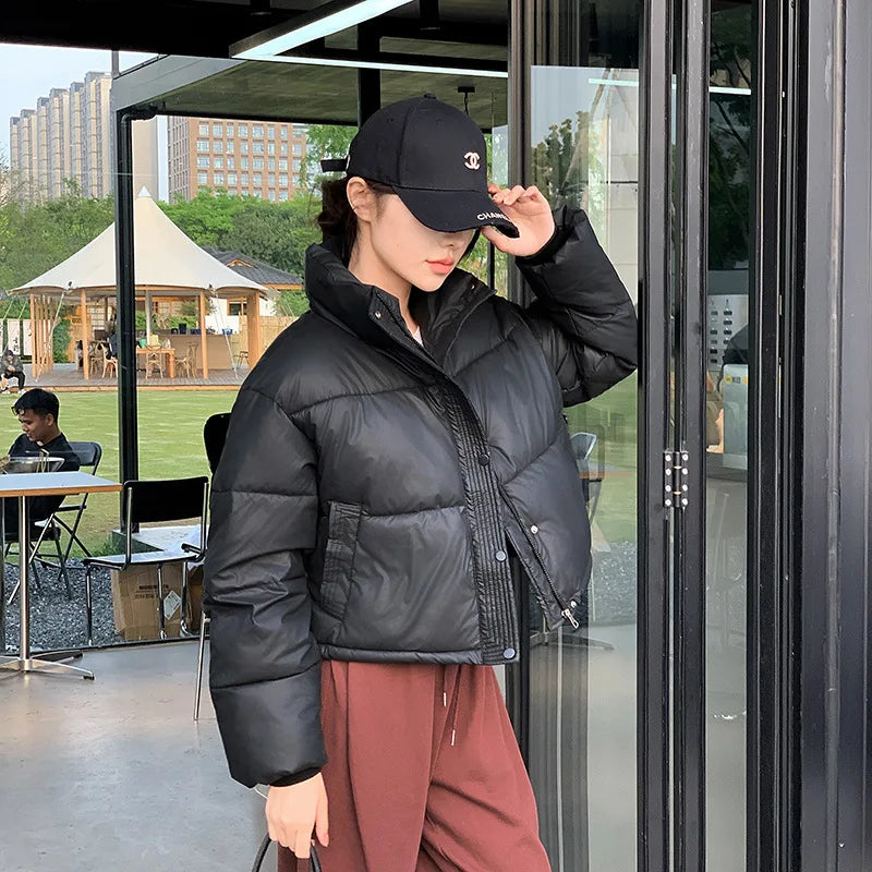Women's Cropped Puffer Jacket - product image 3