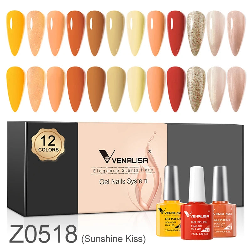 VENALISA Earth Brown Gel Nail Polish