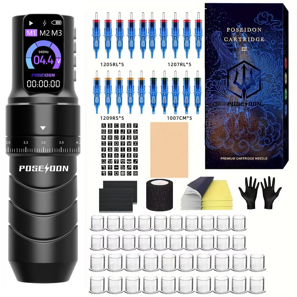 POSEIDON Wireless Tattoo Machine Kit - product image 6