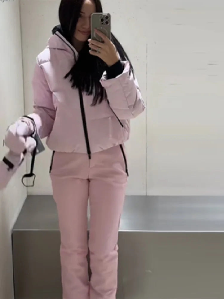 Women's Hooded Ski Jacket & Pants Set - product image 3