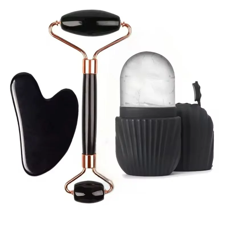 Set rolă cu gheață și gua sha pentru față
