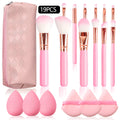 Beginner Makeup Brush & Sponge Set, 19 Pieces - product image 8