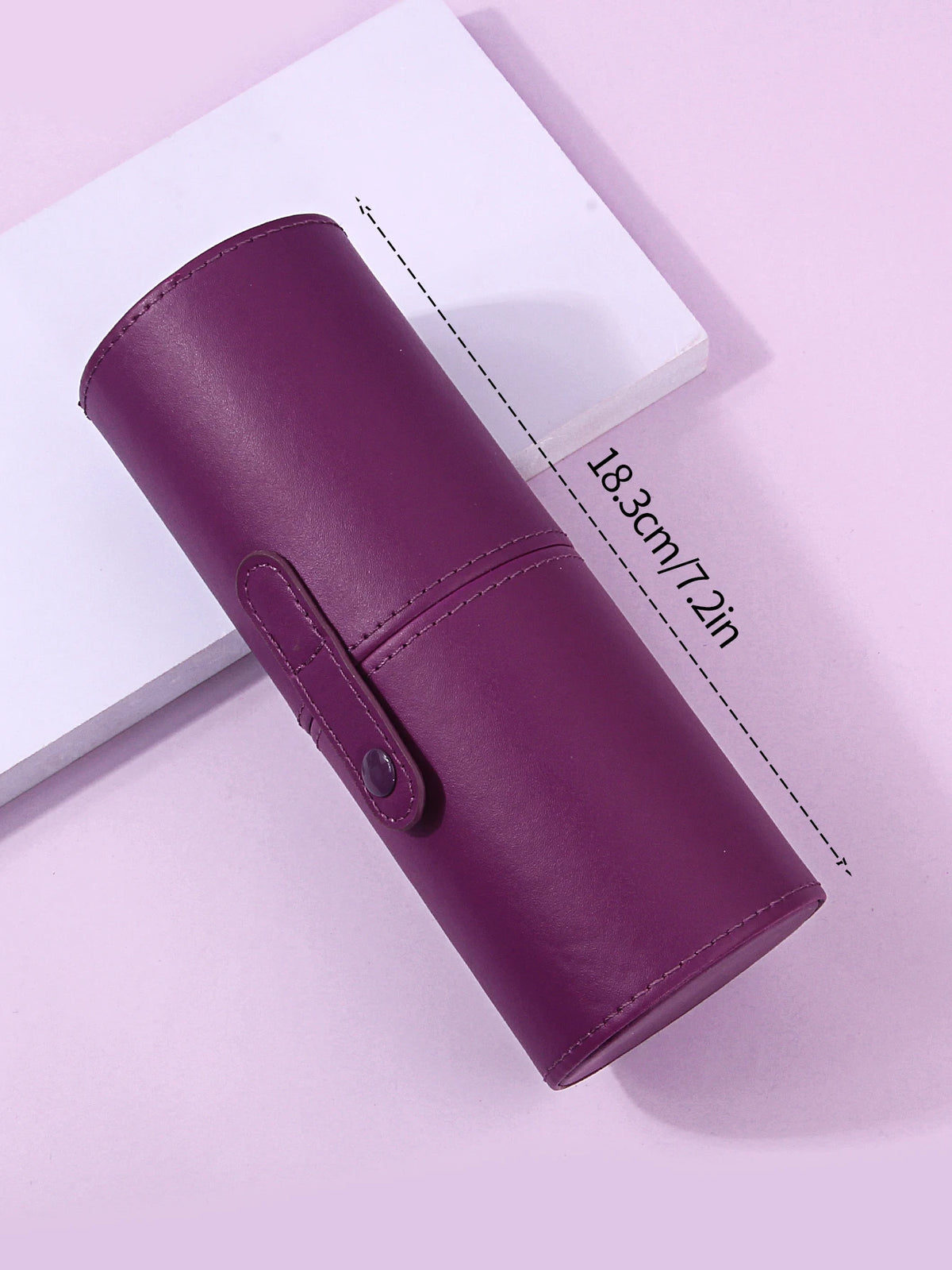 PU Leather Makeup Brush Holder - product image 8