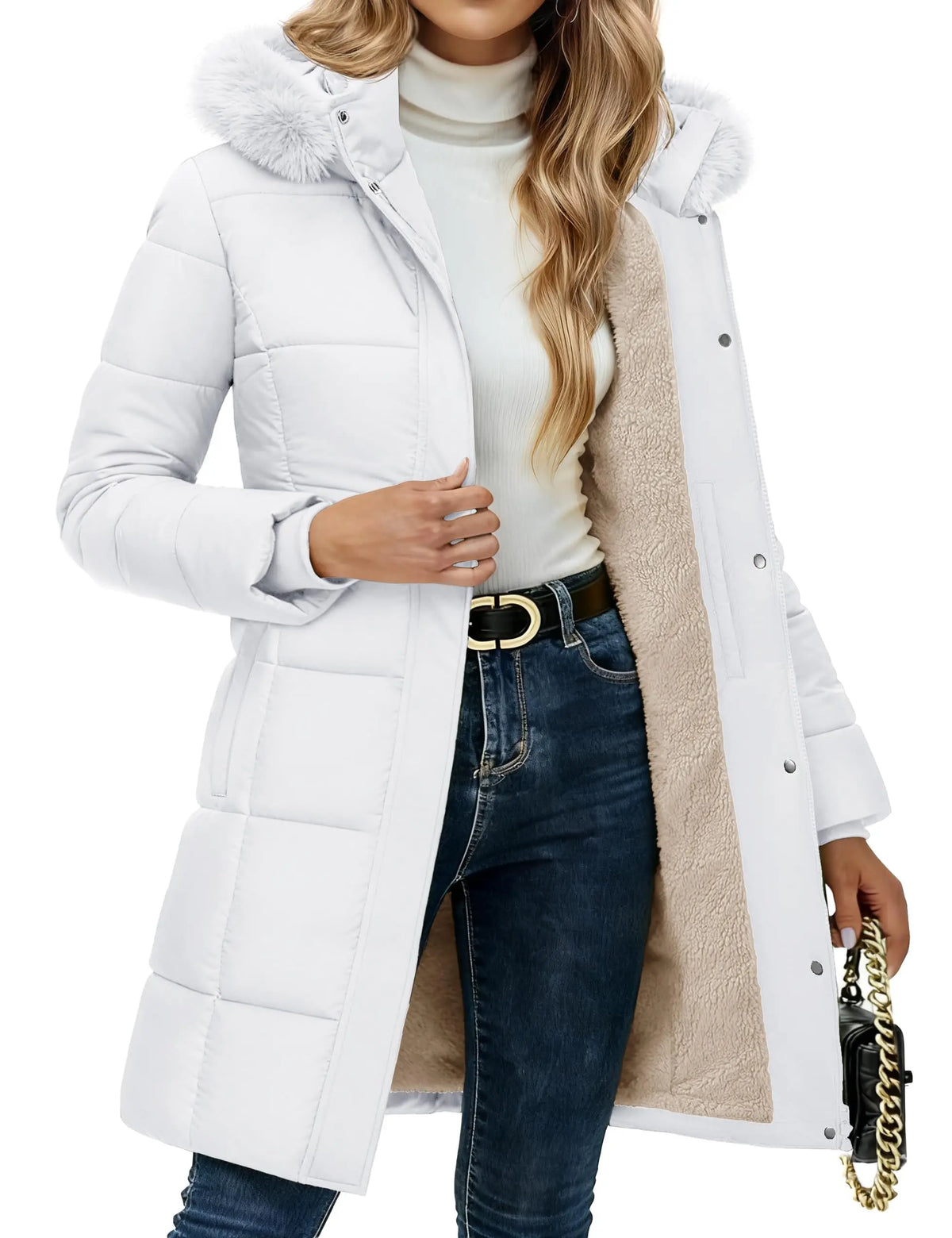 TACVASEN Women's Sherpa-Lined Winter Coat - product image 9