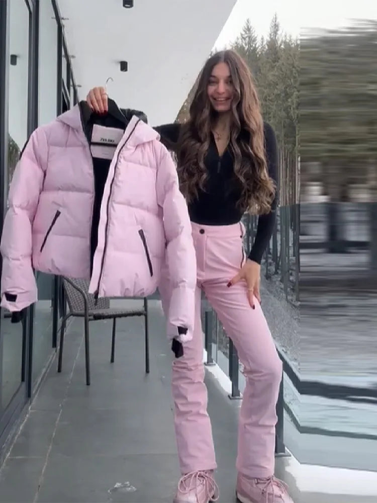 Women's Hooded Ski Jacket & Pants Set - product image 5