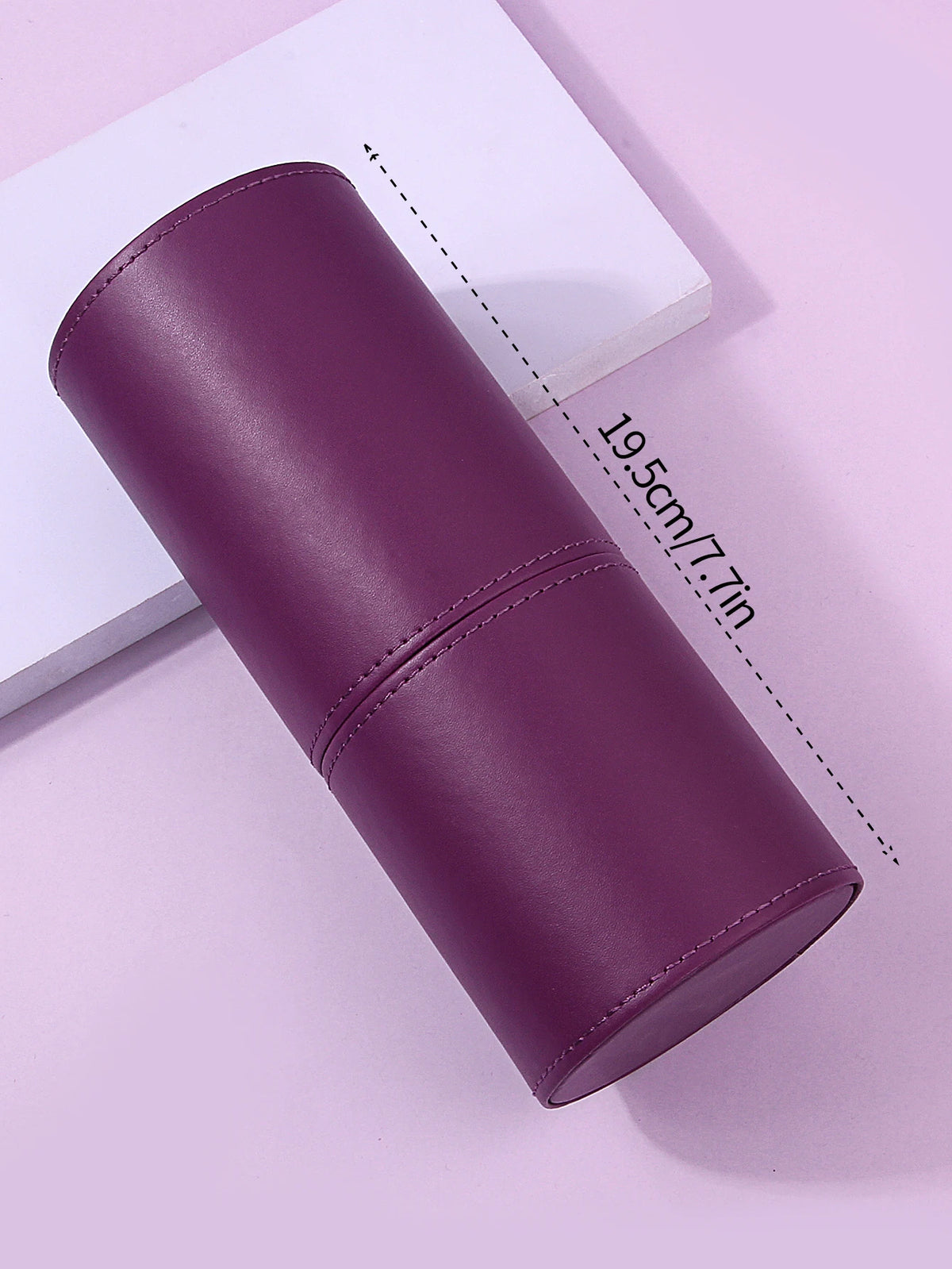 PU Leather Makeup Brush Holder - product image 7