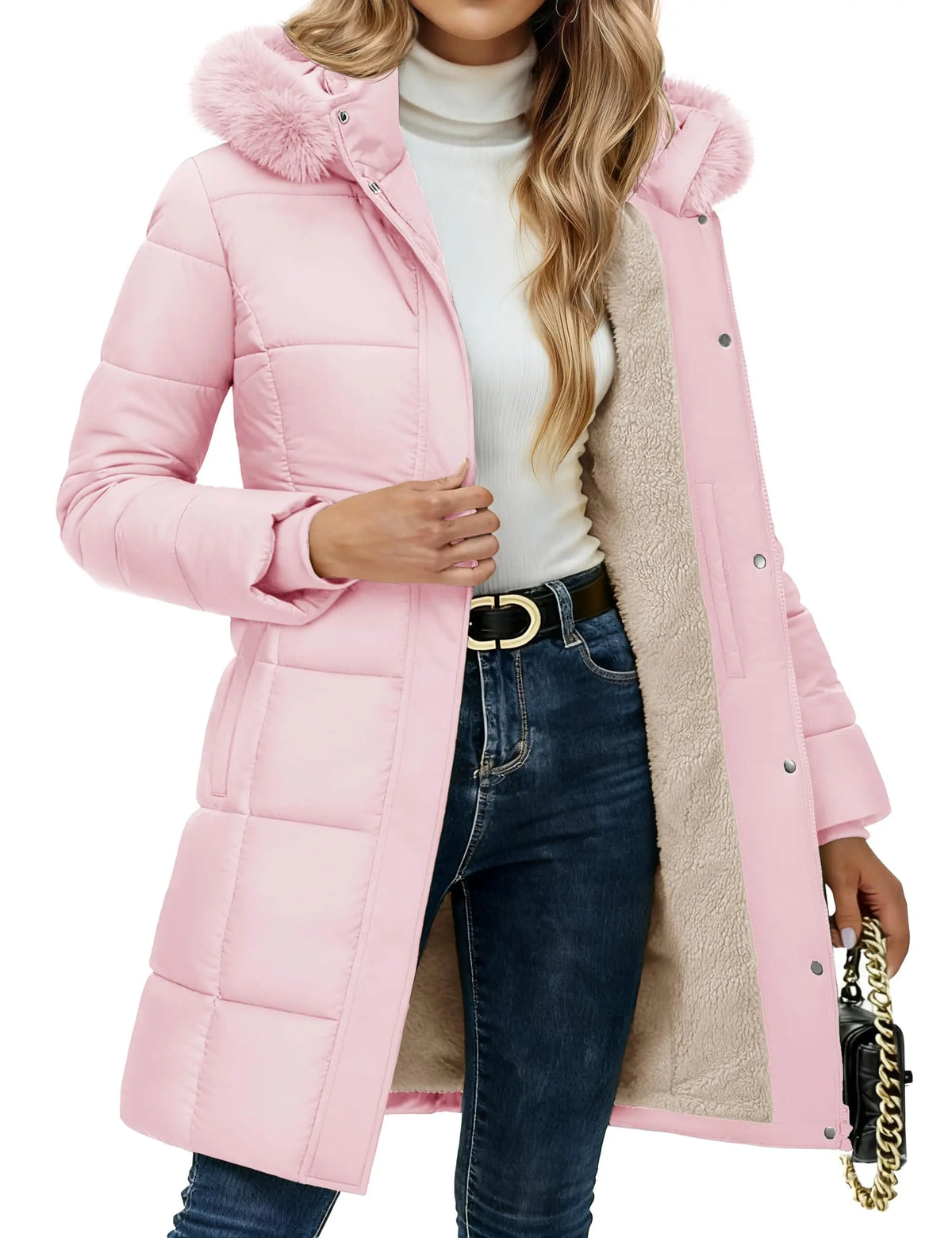 TACVASEN Women's Sherpa-Lined Winter Coat - product image 12
