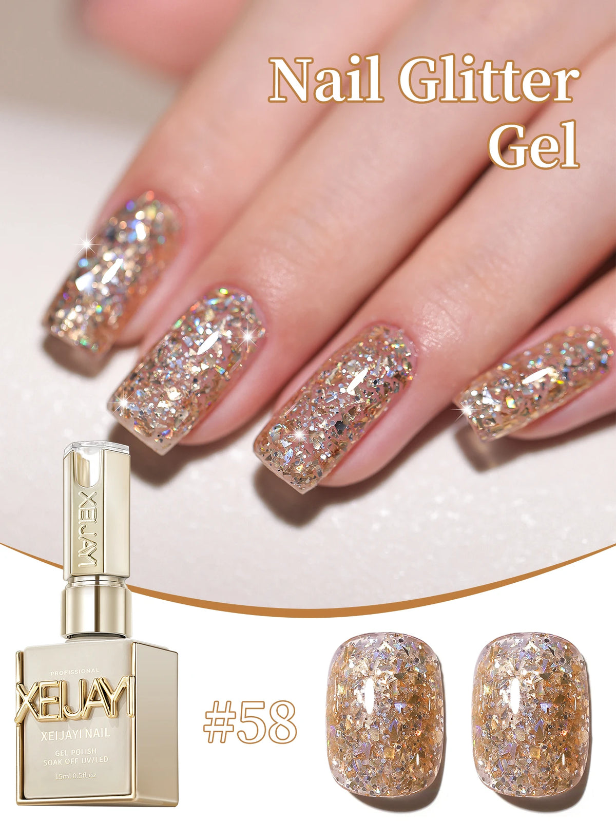 XEIJAYI Nail Builder Gel, 15 ml - product image 10