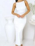 Women's Ruched Sleeveless Maxi Dress - product image 7