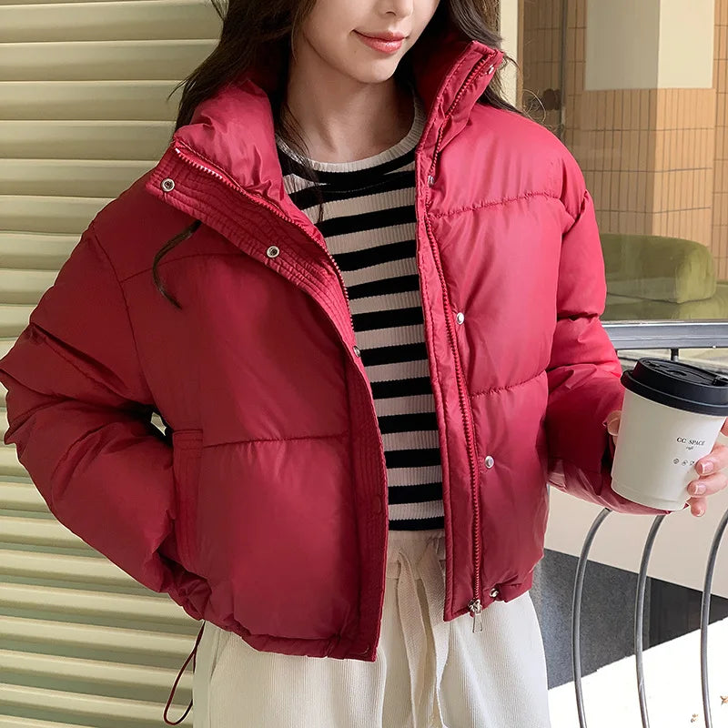Women's Cropped Puffer Jacket - product image 4