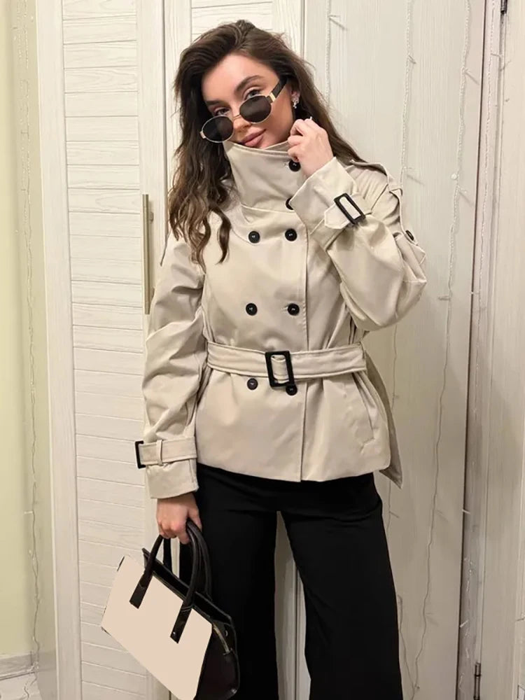 Women's Belted Trench Coat - product image 2