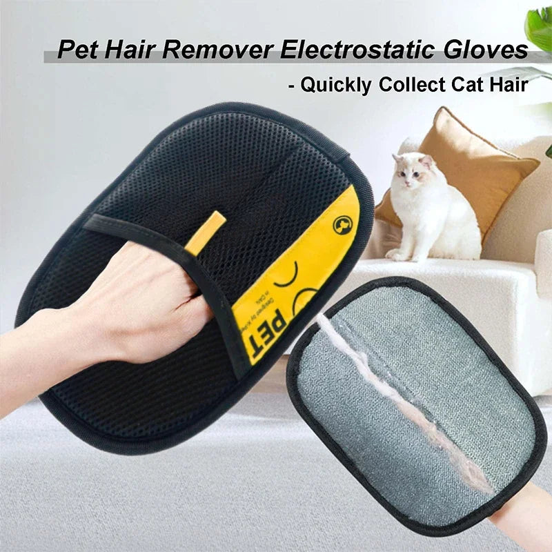 Reusable Pet Hair Remover Glove