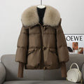 Women's Fur Collar Puffer Jacket - product image 8