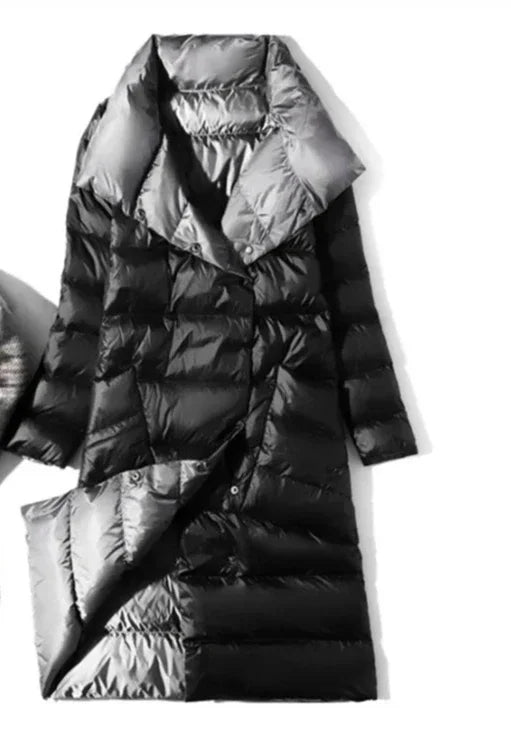 Women's Turtleneck Long Down Coat - product image 8