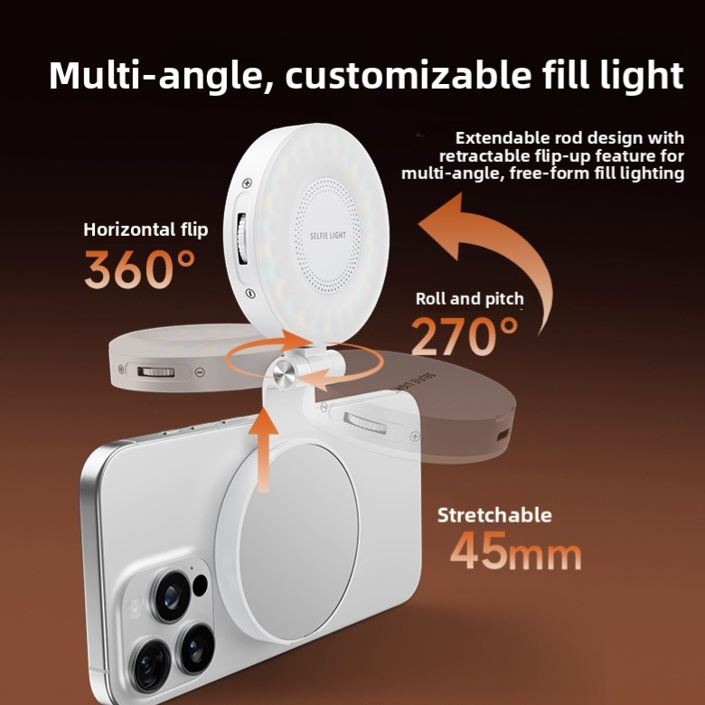 Magnetic LED Makeup Mirror Light