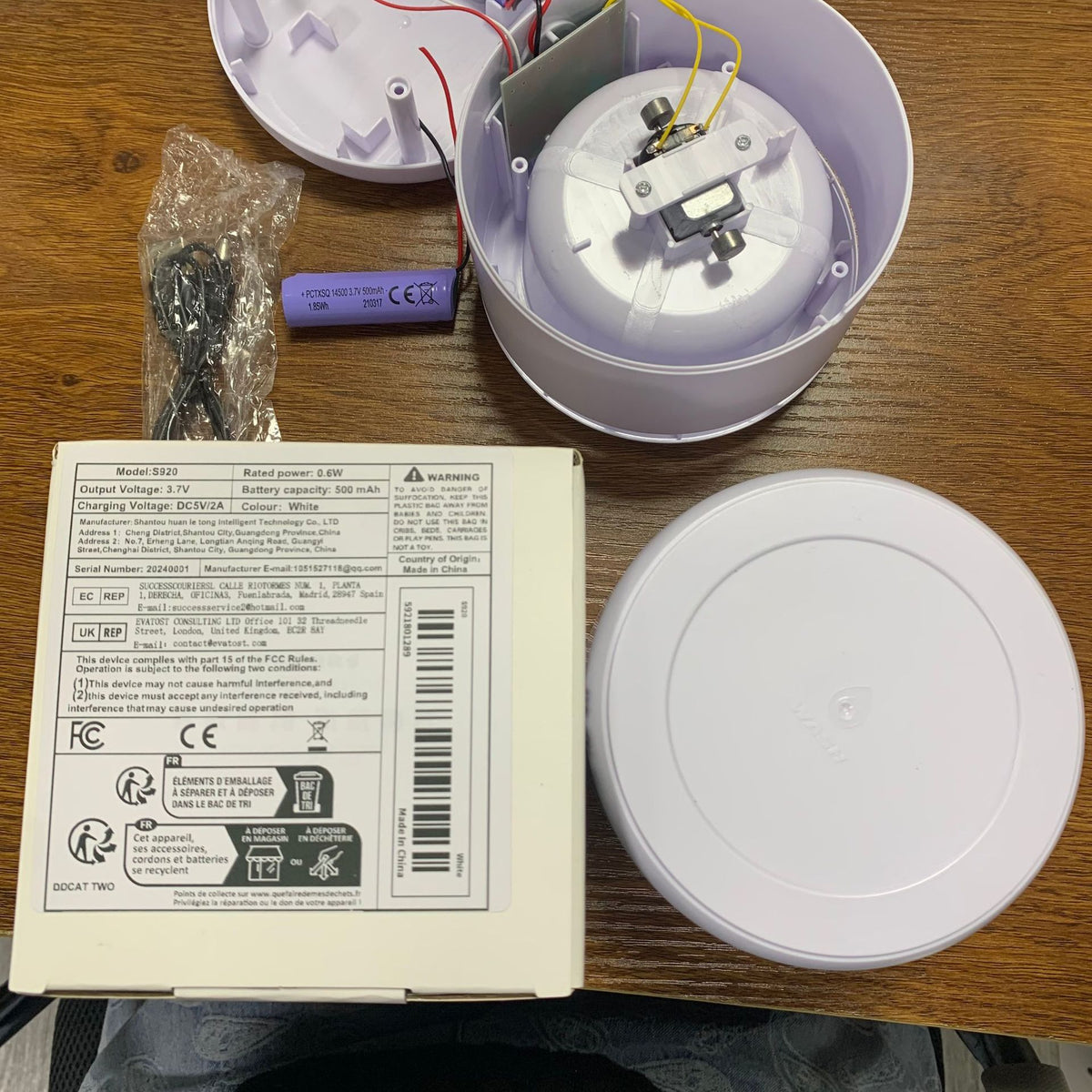 Portable 50 kHz Ultrasonic Cleaner