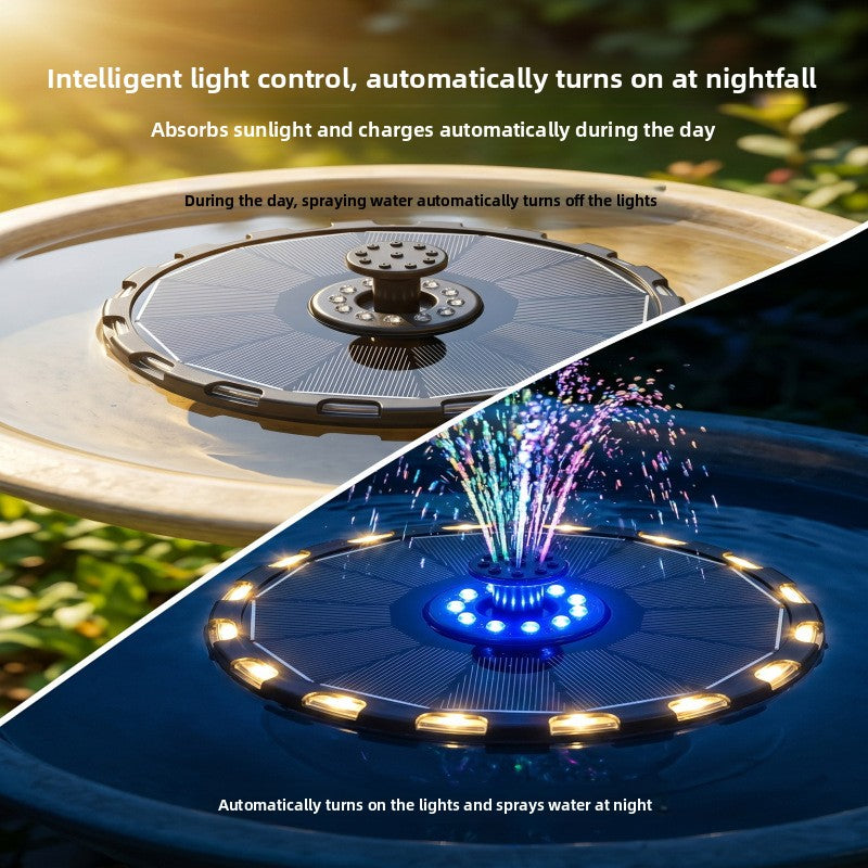 Solar Floating Fountain