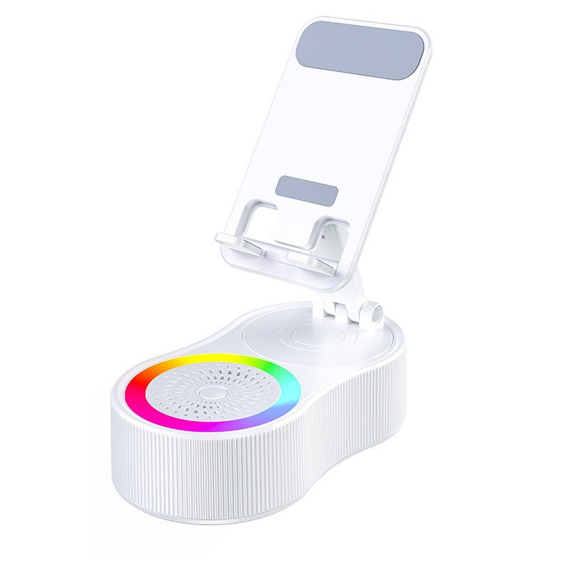 Multifunctional Wireless Speaker with Ambient Light and Phone Stand