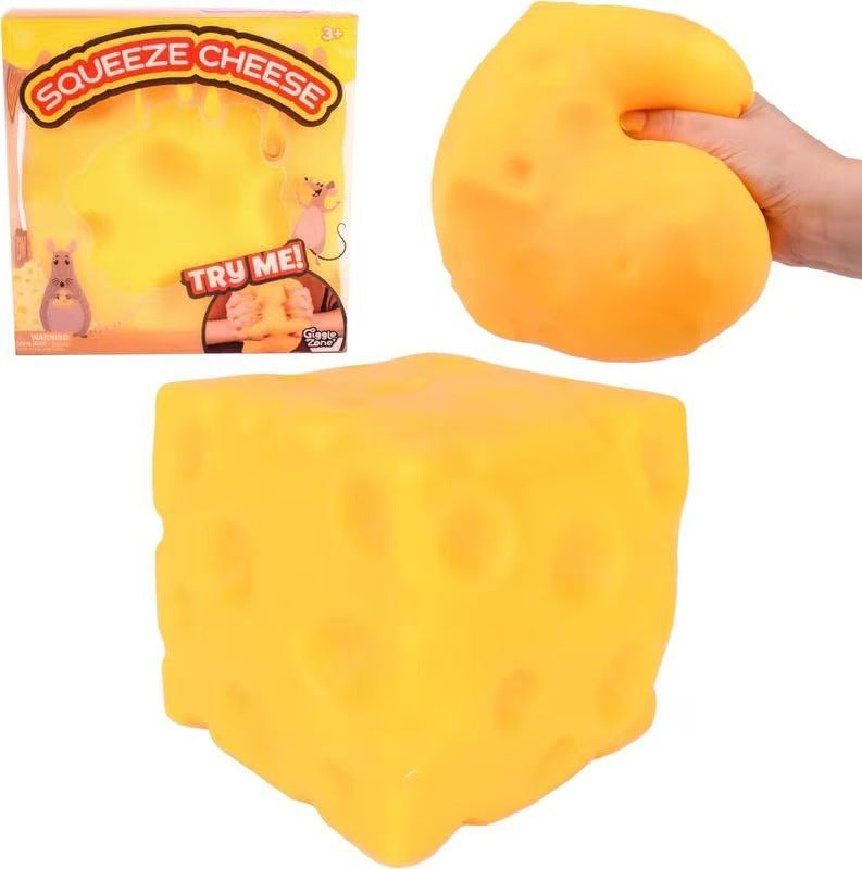 Squishy bucată de brânză cu revenire lentă