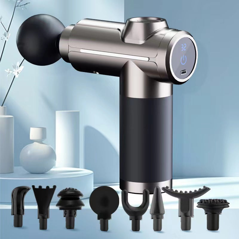 Portable Massage Gun with 8 Heads