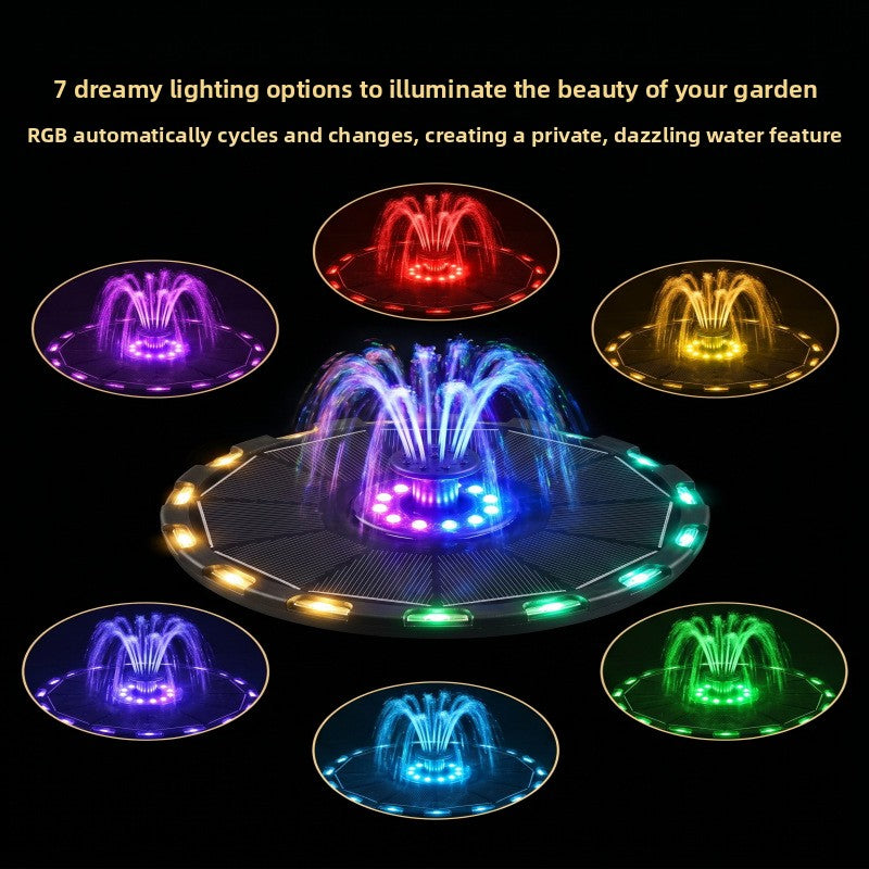 Solar Floating Fountain