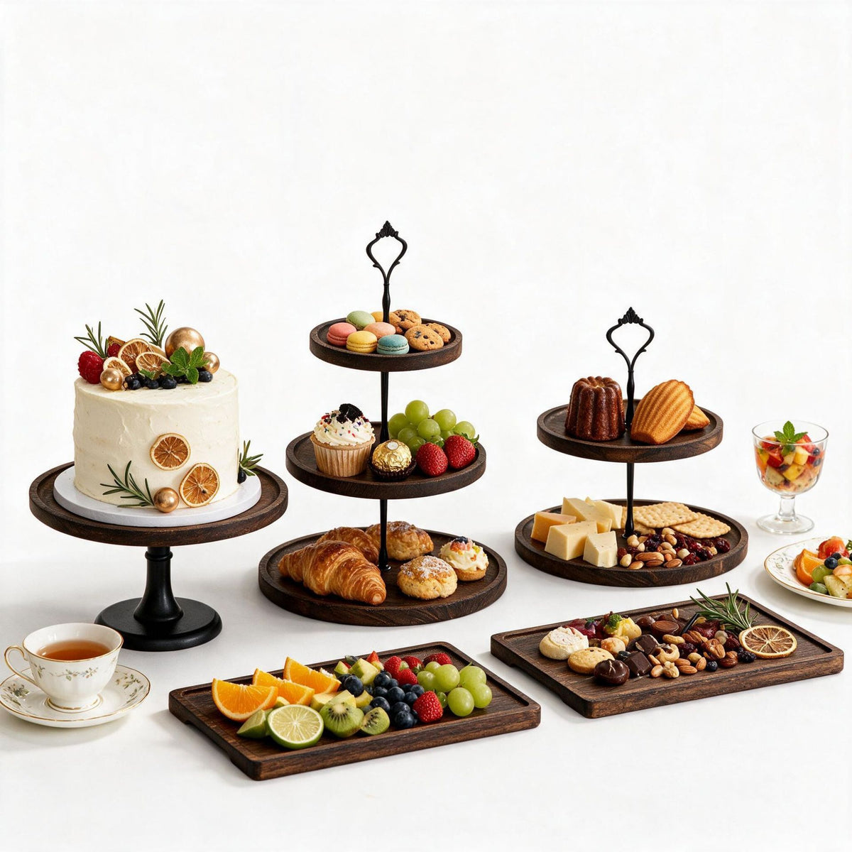 Acacia Wood Display Tray