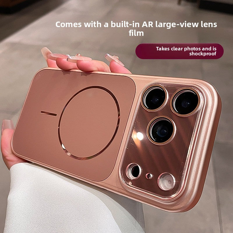 Flowing Light Magnetic Phone Case with Large Window Design