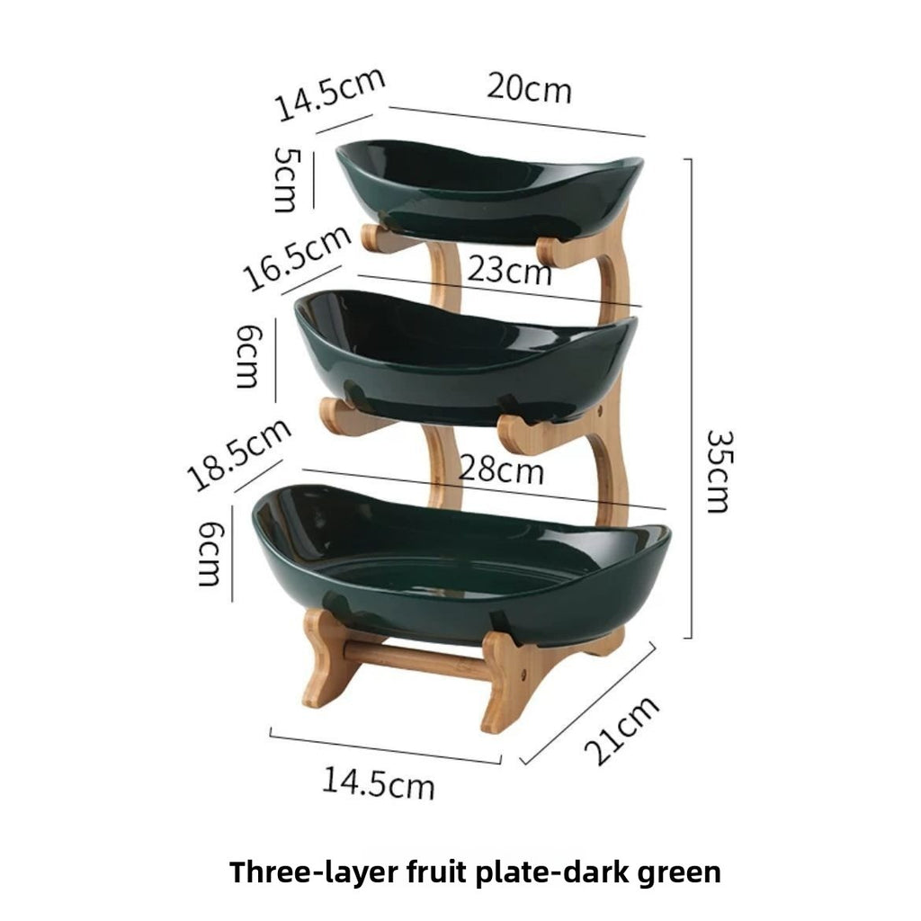 Multi-Tier Fruit & Snack Tray