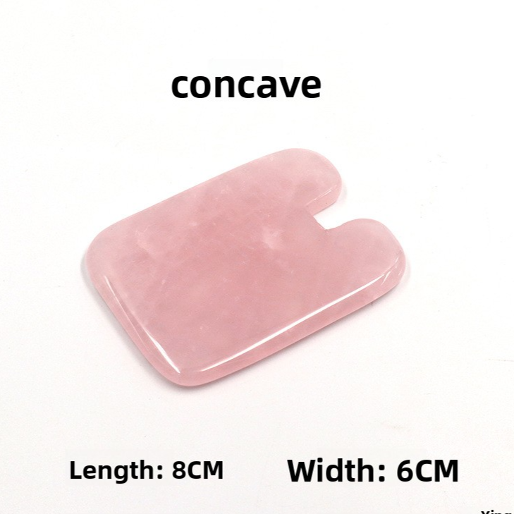 Rose Quartz Gua Sha Massage Stones