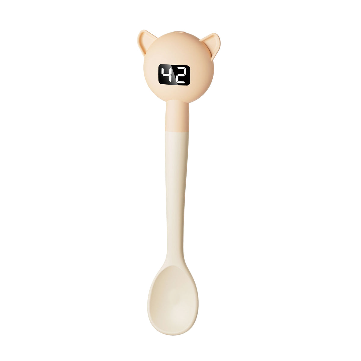 Digital Temperature-Sensing Feeding Spoon