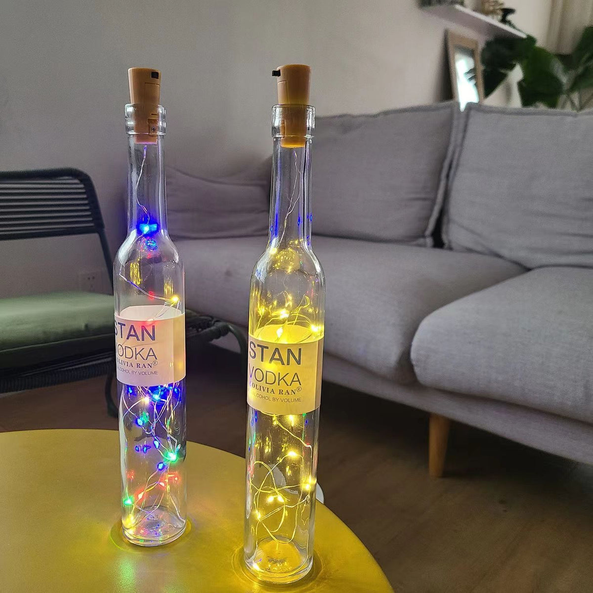LED Wine Bottle Cork String Lights