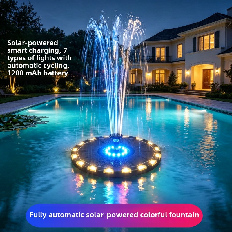 Solar Floating Fountain