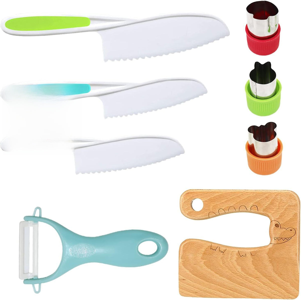 Kids Plastic Practice Knife Set