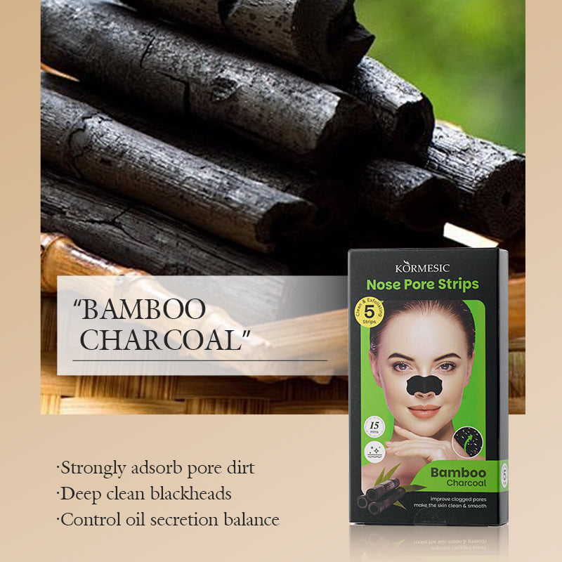 Bamboo Charcoal Nose Cleansing Patches