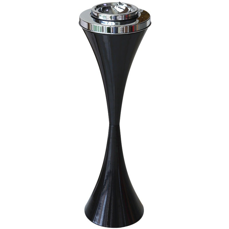 Floor-Standing Ashtray with Removable Insert