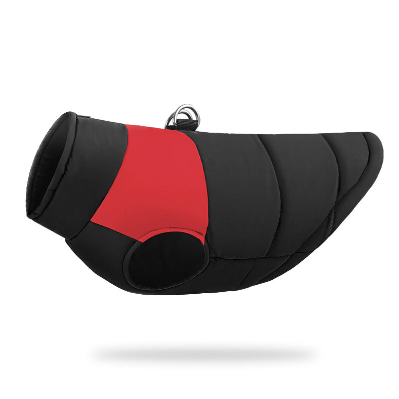 Colour-Block Padded Dog Vest