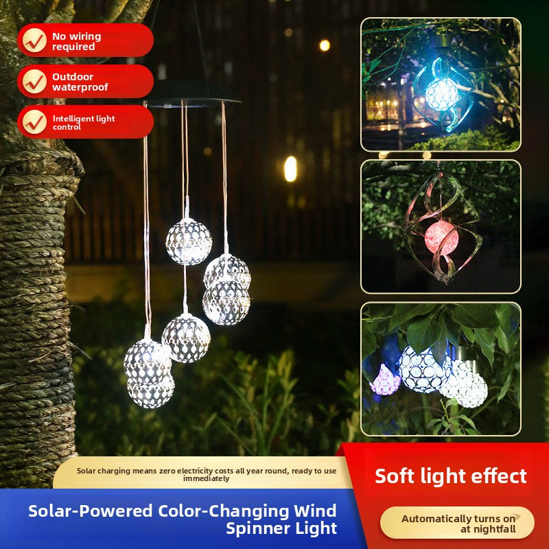 Solar LED Wind Spinner