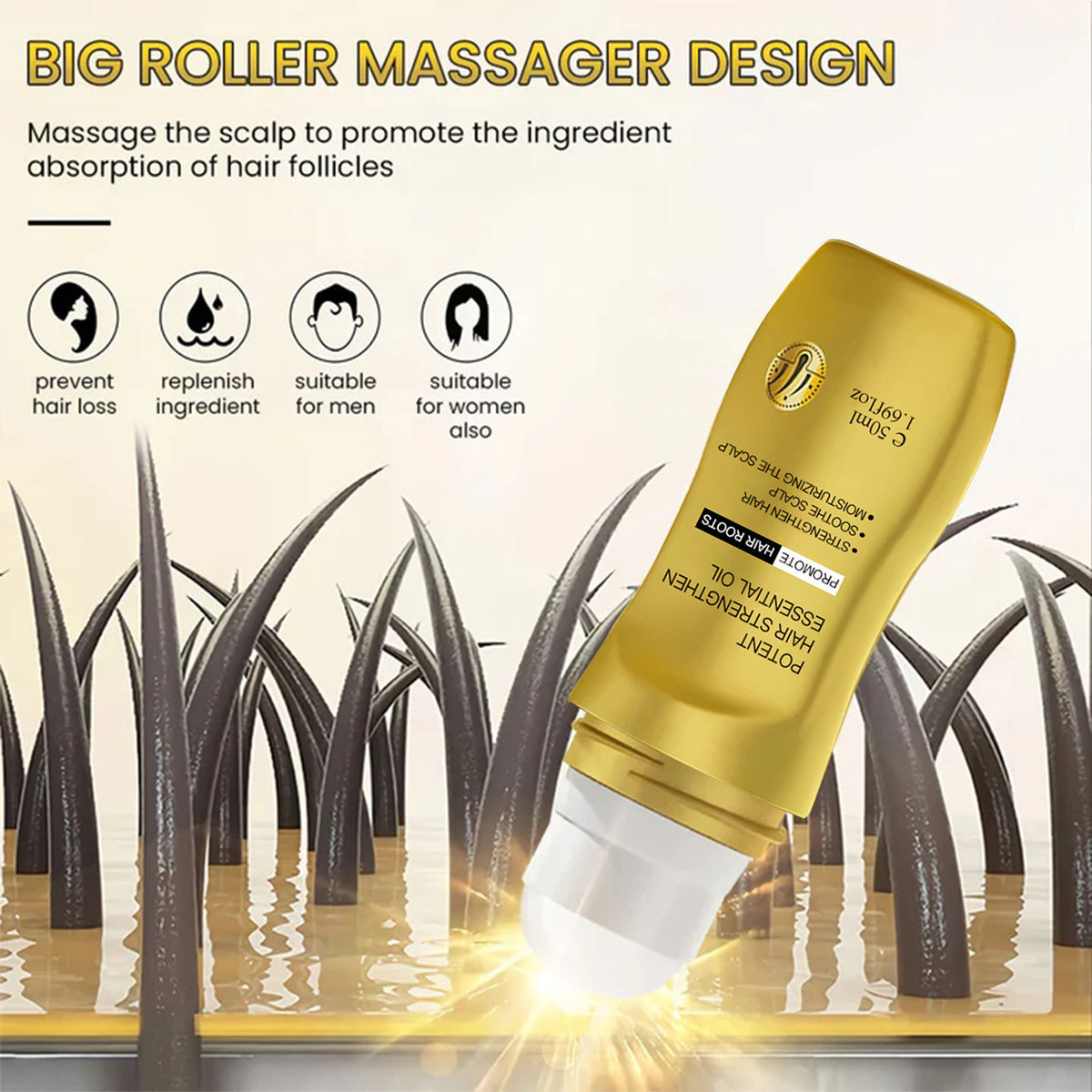 Eelhoe Hair Care Roll-On Essence