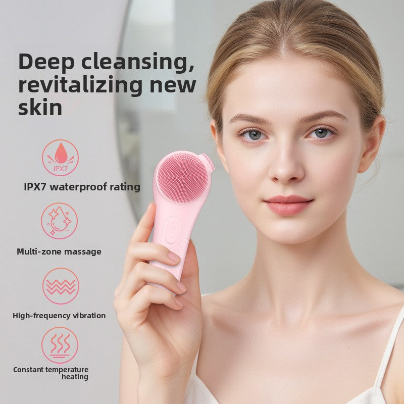 Rechargeable Silicone Facial Cleansing Brush