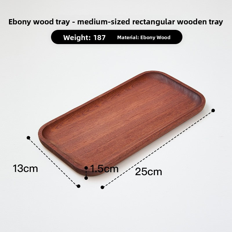 Ebony Wood Serving Tray - image 12