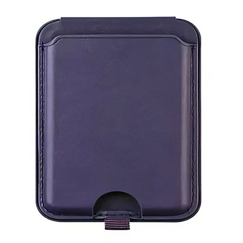 Portcard din piele MagSafe cu suport pentru telefon