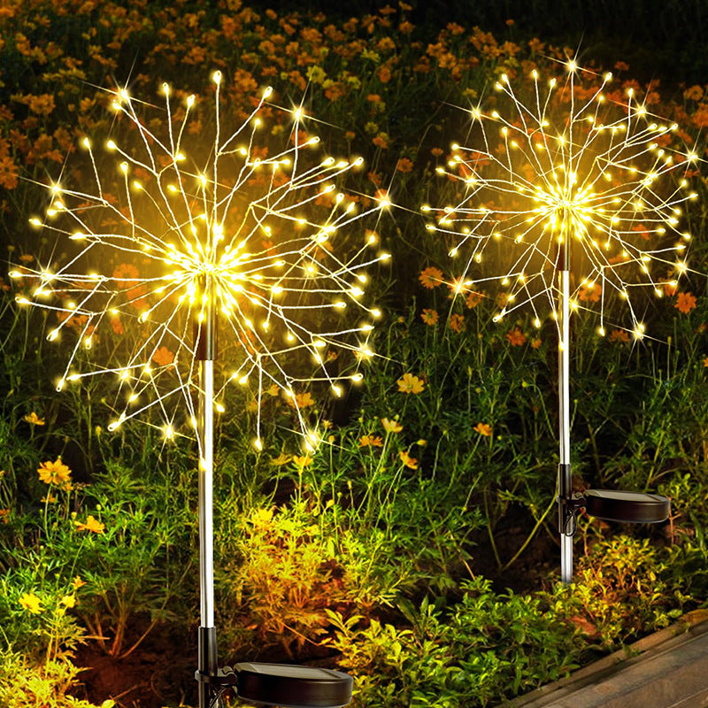 Solar Firework Flower Lights