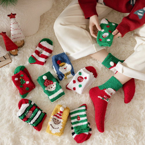 Cosy Christmas Fleece Socks